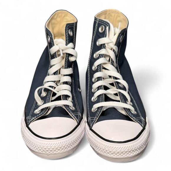 US 7 / W 9 Converse Chuck Taylor All Star Hi – Navy canvas classic - Picture 1 of 8